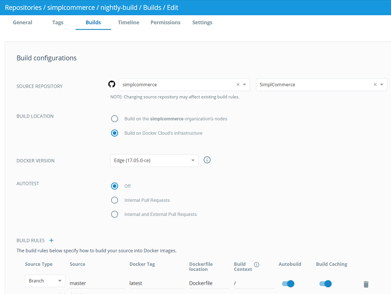 SimplCommcere Docker Cloud SimplCommcere Docker Cloud